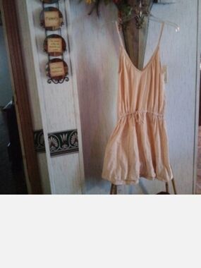 Roxy PeachyCream Spaghetti-Strap Mini Dress